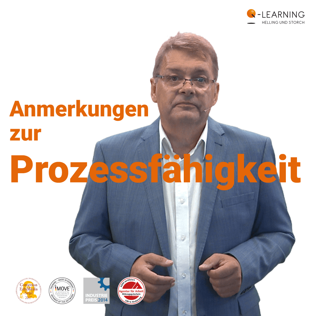 Anmerkungen zur Prozessfähigkeit
