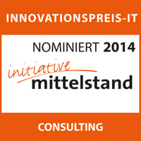 Siegel für Innovationspreis IT Consulting.
