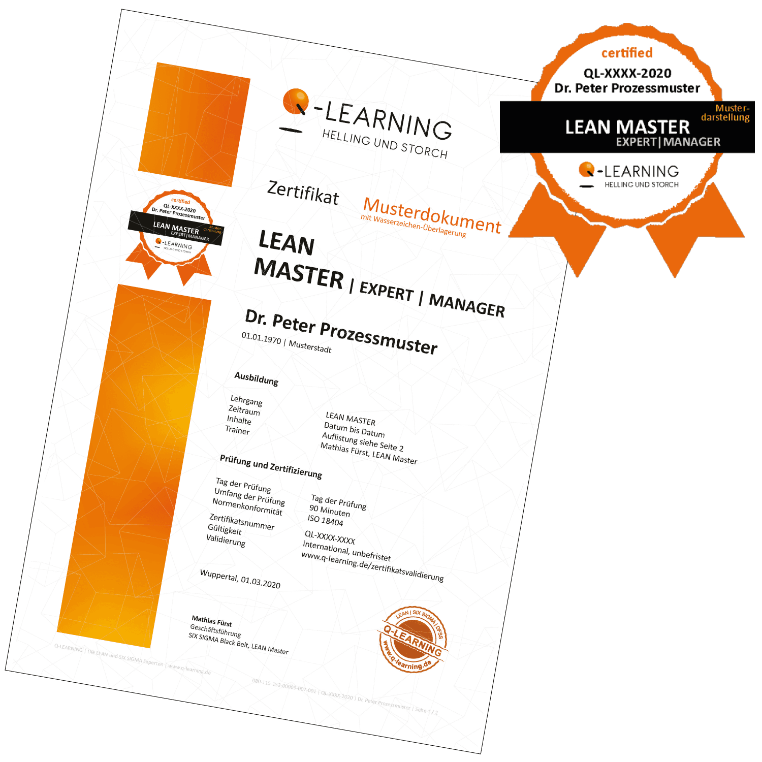 Zertifikat LEAN Master