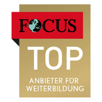 Focus Top Siegel für Anbieter für Weiterbildung.