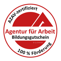 Siegel Bildungsgutschein der Agentur für Arbeit