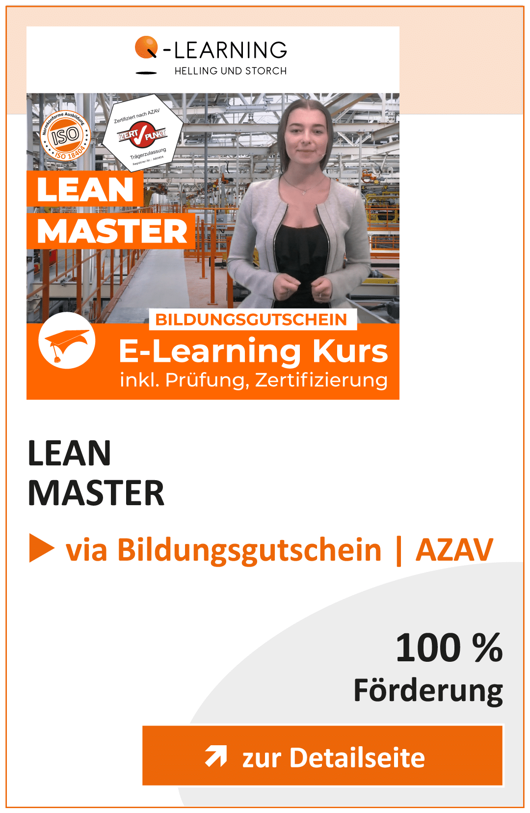 Produktbox LEAN Master AZAV