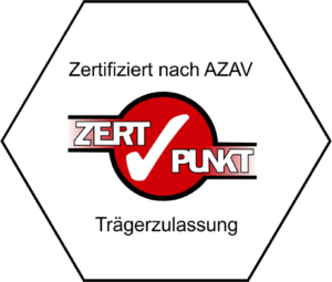 AZAV Trägerzulassung Zertpunkt